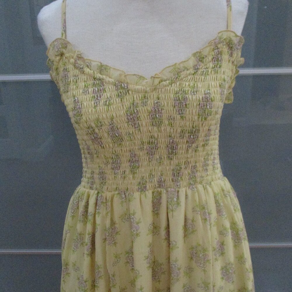 Patrons of Peace Spaghetti Strap Midi Dress - Picture 2 of 6